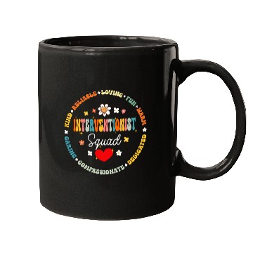 Discover Intervention Teacher Team Early Intervention Squad 3 Mugs