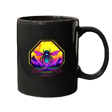 Discover 80s vintages Bee Design Beekeeper 1 Mugs