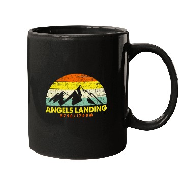 Discover Angels Landing Zion National Park Mountain Hiking Mugs