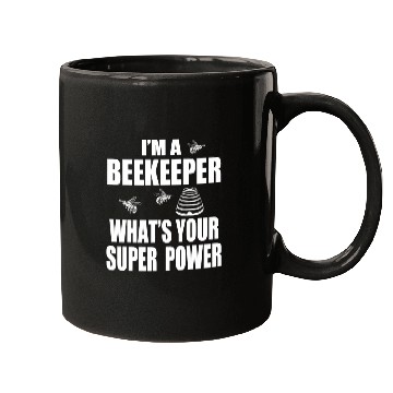 Discover Beekeeper Honey Bee Keeping Farm Gift Super Power Mugs