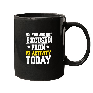 Discover PE Teacher Physical Education Activity Instructor Gym Coach Mugs