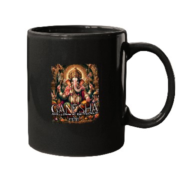 Discover Elephant Pet Ganesha Elephant God Wisdom Fortune Hindu Mythology Mugs