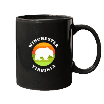 Discover Bear Pet Winchester Virginia Bear Sunrise VA Souvenir Mugs