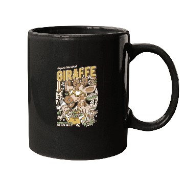 Discover Giraffe Pet Loops Cereal Mugs