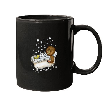 Discover Bear Pet Teddy Bear Bubble Bath with Rubber Ducky Mugs