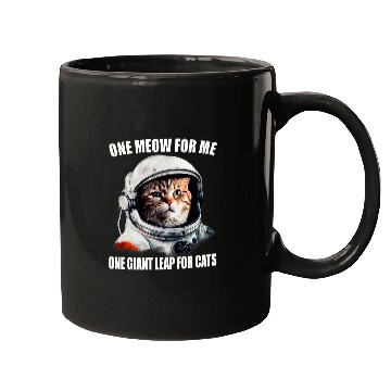 Discover Funny Cats Space Cat Mugs
