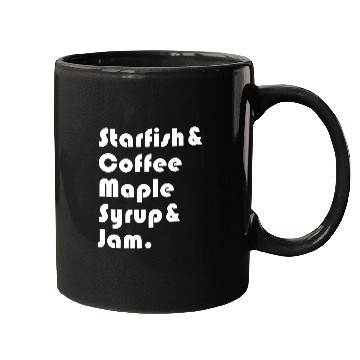 Discover Coffee Fun Starfish Coffee Maple Syrup Jam 1 Mugs