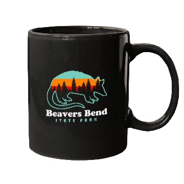 Discover Beavers Bend State Park Armadillo Oklahoma Camping Hiking Mugs