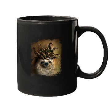 Discover Sloth Pet Evil Slothdusa Medusa Sloth Mugs
