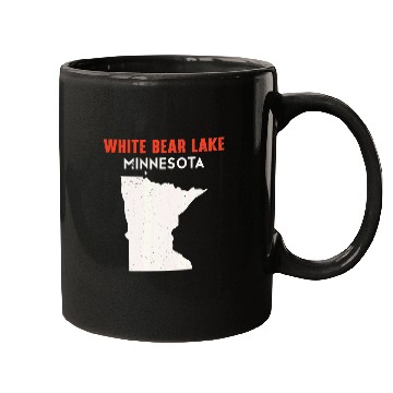 Discover Bear Pet White Bear Lake Minnesota USA State America Travel Minnesota Mugs