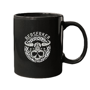 Discover Berserker Valhalla Viking Mugs