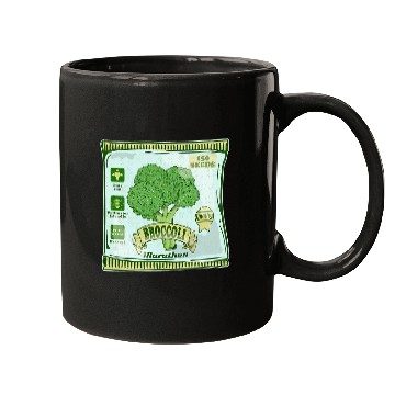 Discover Broccoli seeds packet growing vegetables Mugs