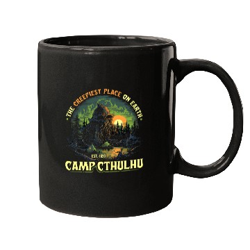 Discover Camp Cthulhu Cosmic Horror Camping Cthulhu Mugs