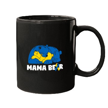 Discover Bear Pet Mama Bear Down Syndromes Awareness T05 Mugs