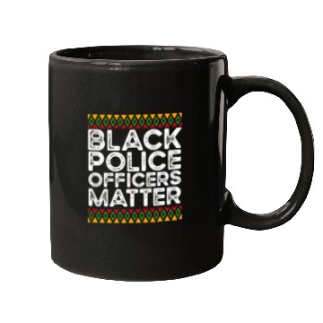 Discover Black Police Officer Cop Law Enforcement Black History Month s 9 Mugs