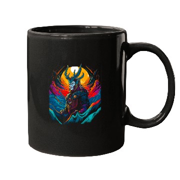 Discover Loki Norse Mythology Viking Mugs