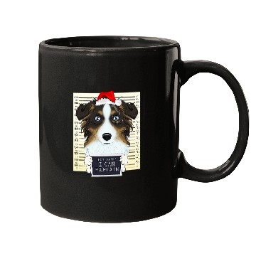 Discover Dear Santa I Can Explain I Christmas Australian Shepherd Mugs