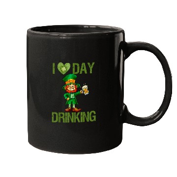 Discover Beer Fun St Patricks Day I Love Day Drinking Funny Gifts Beer Lover 2 Mugs