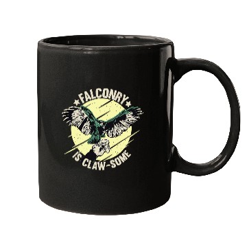 Discover FALCONRY Falcon Bird Hunting Mugs