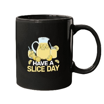 Discover Have a Slice Day lemon juice boss cute lemonade stand Mugs