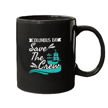 Discover Columbus Day Navigator Ship Christopher Columbus Mugs