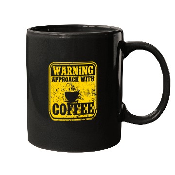 Discover Coffee Fun Warning Approach With Coffee School Staff Mugs