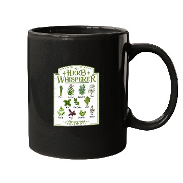 Discover Herb Plants Identification Chart Motive Mugs