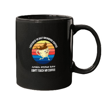 Discover Coffee Fun april fools day coffee lovers Mugs