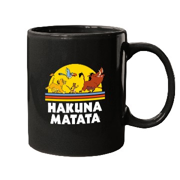 Discover Lion Pet King Hakuna Matata Sunset Mugs