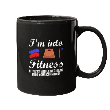 Discover Im Into Fitness Fitness Whole Bean Bag Into Your Cornhole Mugs