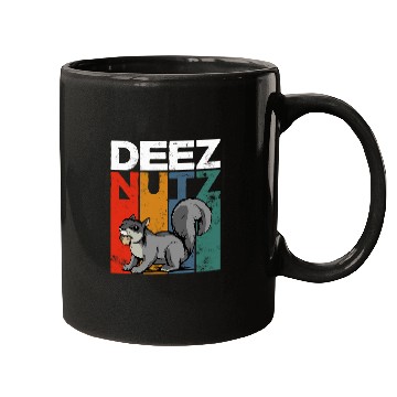 Discover Squirrel Pet Deez Nutz Nutcracker Squirrel Gopher Chipmunk Dees Nuts 7 Mugs