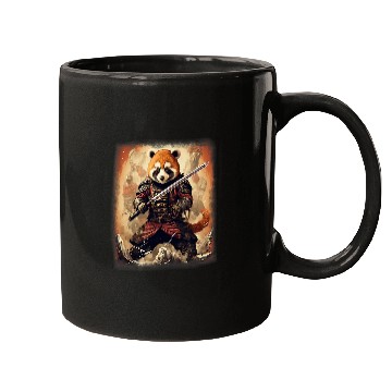 Discover Panda Pet Red Panda Fighter Mugs