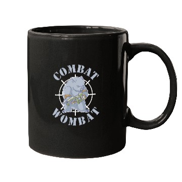 Discover Bear Pet Combat Wombat Australian Marsupial Native Bear Hunter Mugs