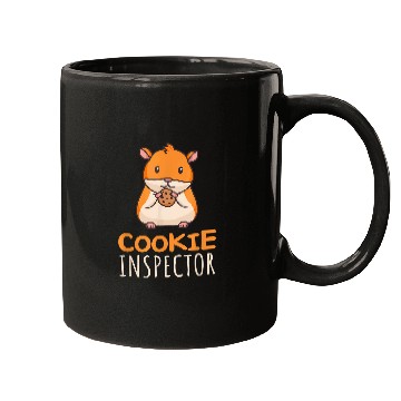 Discover Hamster Pet Cookie Inspector Mugs