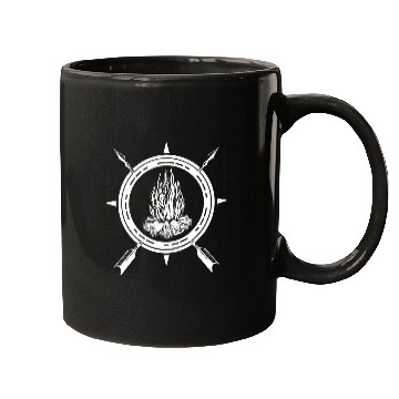 Discover Camping Campfire Fireplace Bonfire Hiking Mugs
