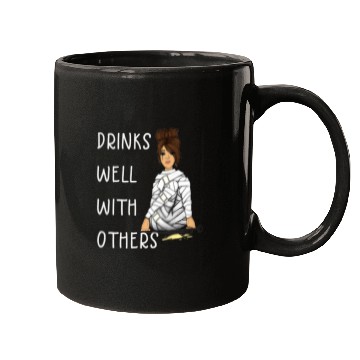 Discover Wines Fun Drinks Well With Others Funny Women Wines Lover Mugs