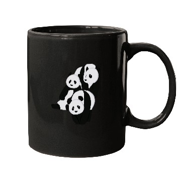 Discover Panda Pet stuffed animal costume three bears Mugs