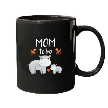 Discover Hippo Pet Mom To Be Hippo Baby Shower Cute Animal Mugs