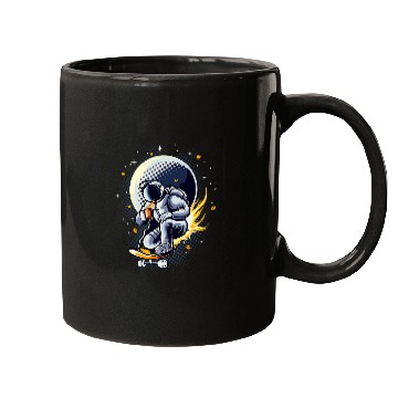 Discover Coffee Fun Astro Coffee Skate Mugs