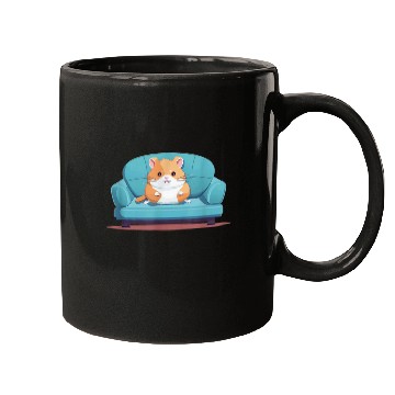 Discover Hamster Pet Cool sofa hamster for couch and pets lovers Mugs
