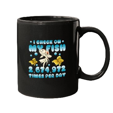 Discover I Check On My Koi Fish Fish Keeper Garden Pond Mugs