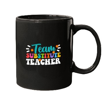 Discover Substitute Teacher 4 Mugs