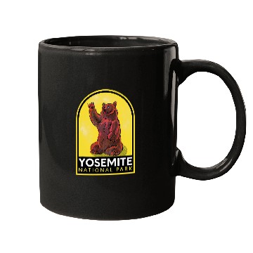 Discover Bear Pet Yosemite National Park Bear 1 Mugs