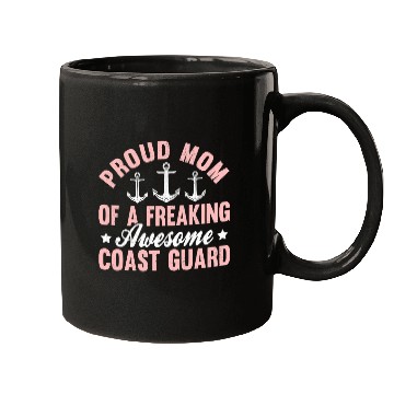 Discover Coast Guard USCG Mom Mother Mugs