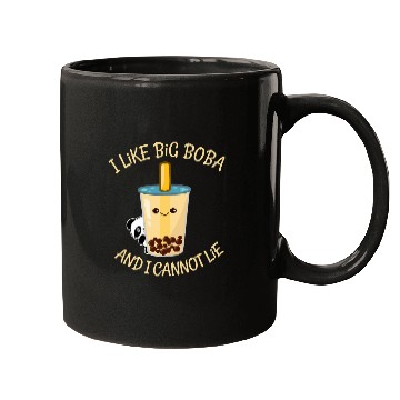 Discover Panda Pet Loves Boba Tea and Cannot Lie Mugs