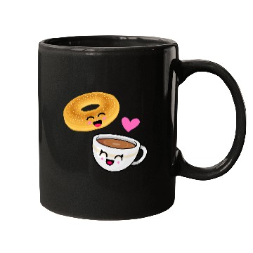 Discover Coffee Fun Bagels Coffee bagel Mugs