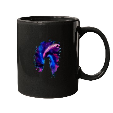 Discover Cosmic Cat Staring Into Outer Space Cat Lover Gift Mugs