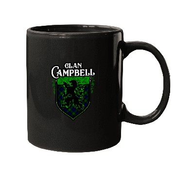Discover Lion Pet Clan Campbell Surname Scottish Clan Lion Rampant Tartan Mugs