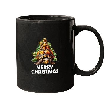 Discover Turtle Pet Eastern Box Turtle Chritmas TreeMerry Christmas Mugs