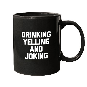 Discover Beer Fun Drinking Yelling Joking Funny Drunk Whiskey Bourbon Beer Mugs